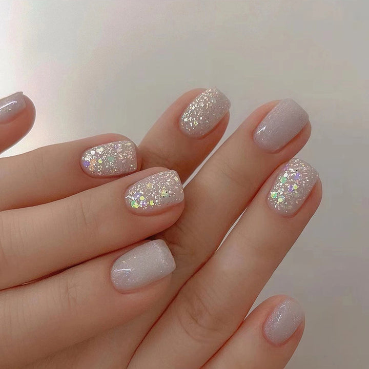 Sparkling Glitter Nail Tip Set Bowlift