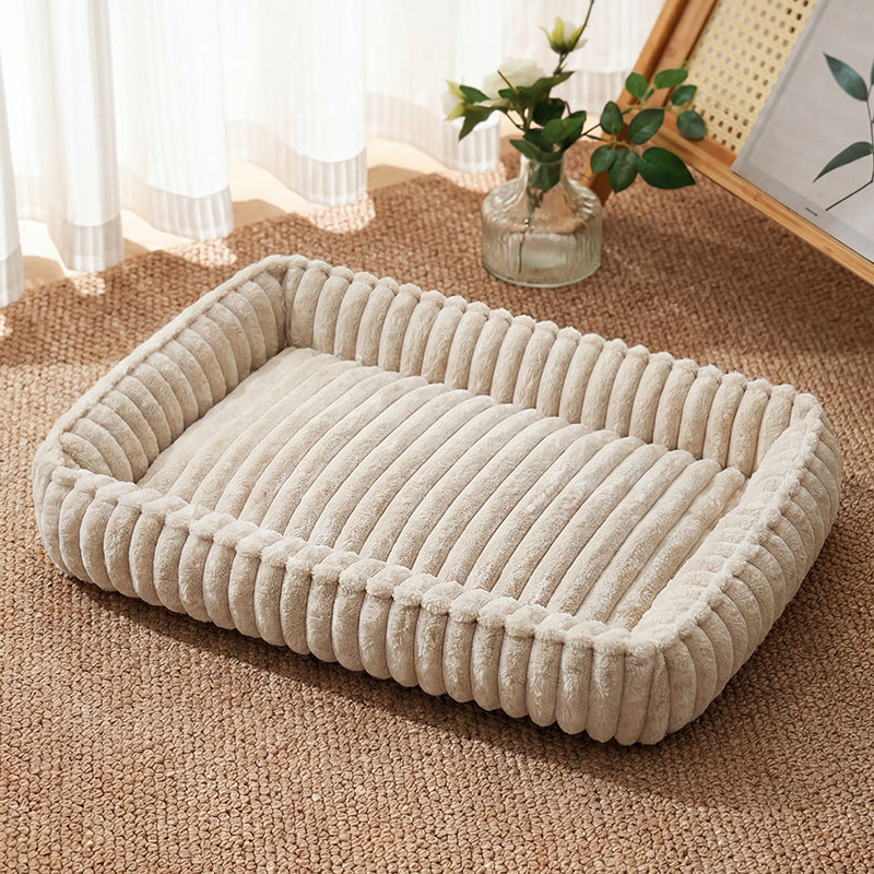 Luxurious Plush  Mattress   Dog Bed