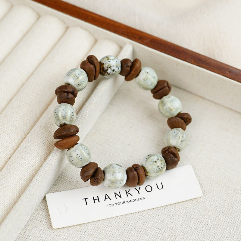 Heart-Shaped Beaded Bracelet Bowlift