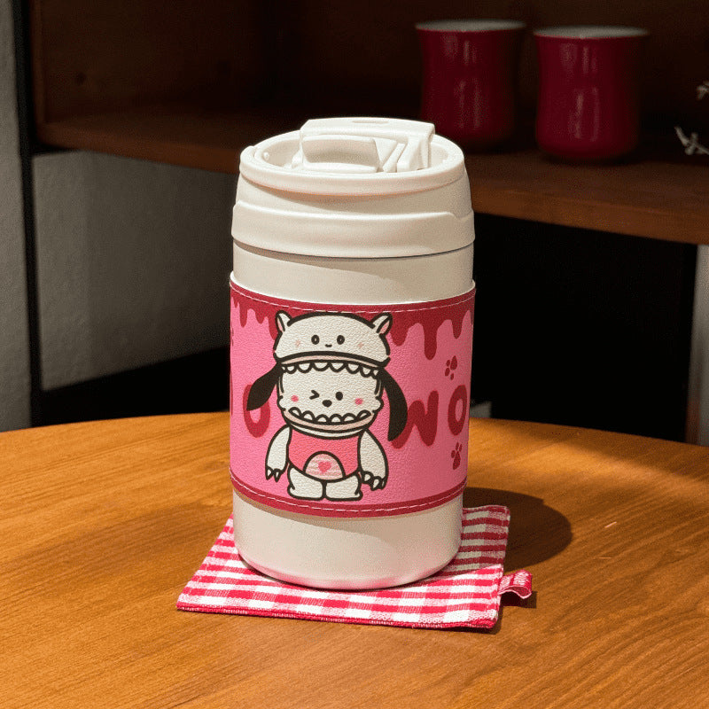 Women's Insulated Drinking Cup with Playful Animal Design Bowlift