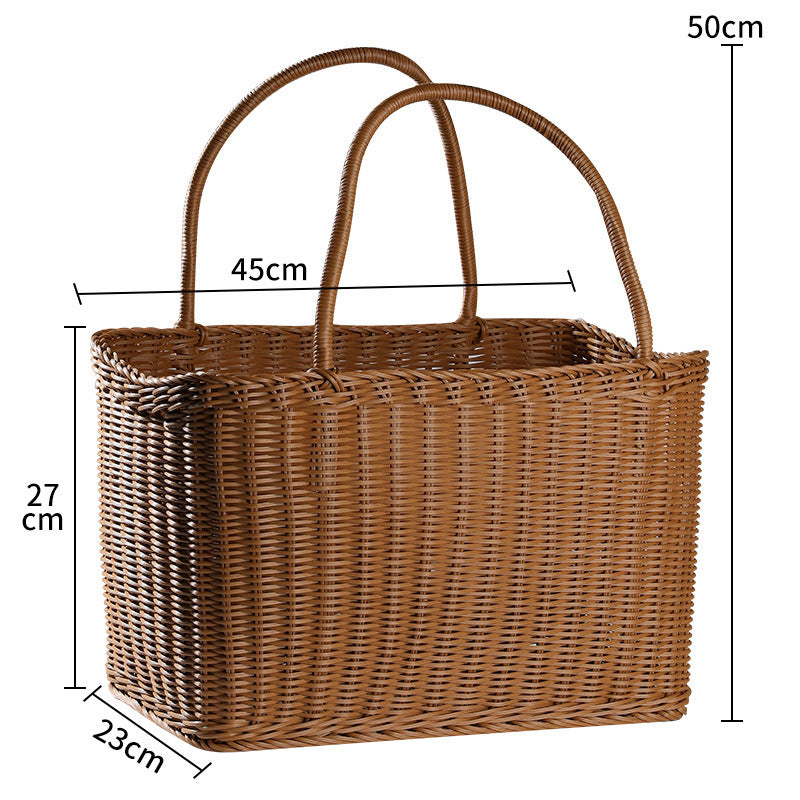 Handwoven Utility Basket Bowlift