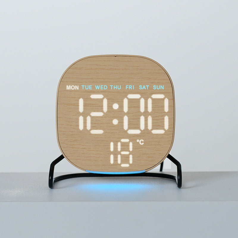 Digital Multifuntion Alarm Clock with LED Display Bowlift