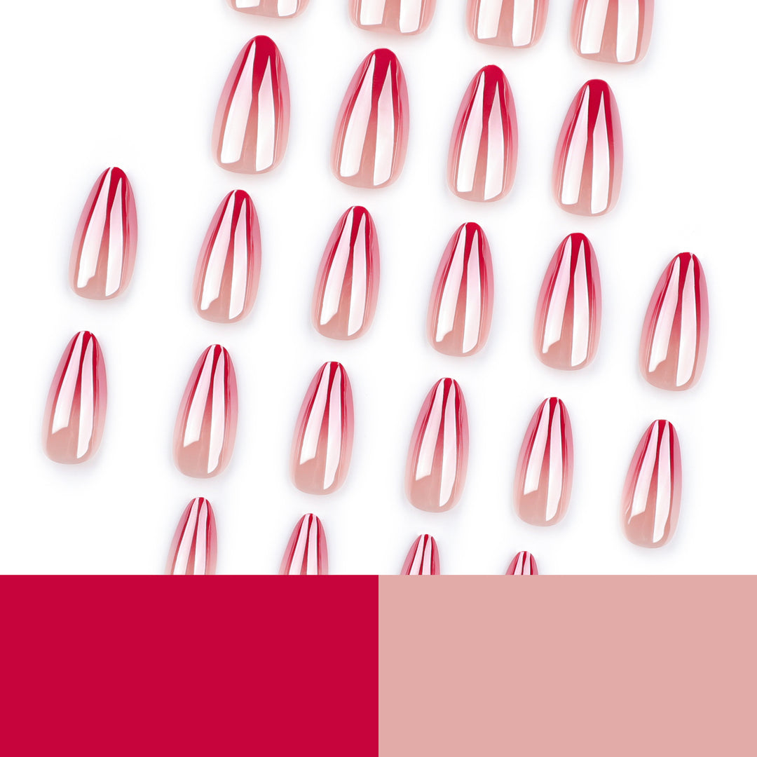 Artful nail art with trendy gradient Bowlift