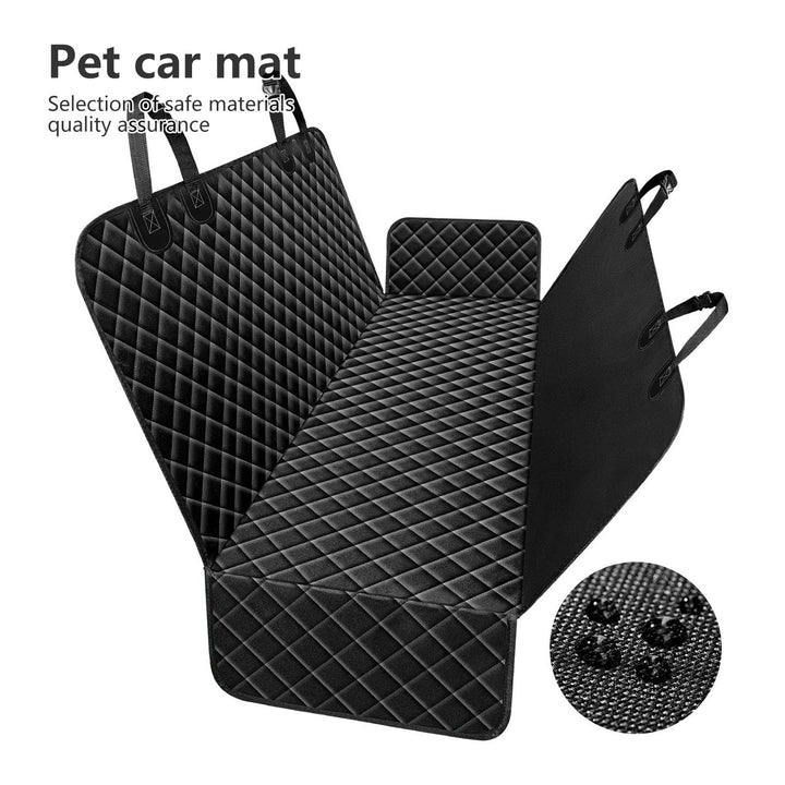 Premium Quilted Backseat Pet Protector