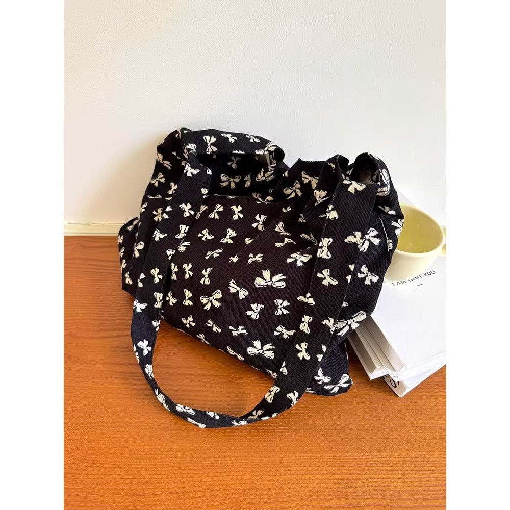 Floral-Printed Sling Bag Bowlift
