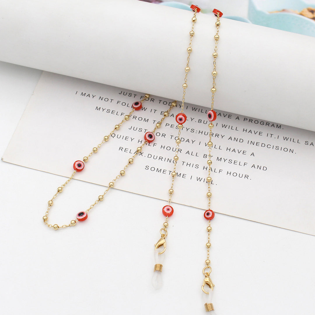 Decorative Bead Eyewear Chain Bowlift