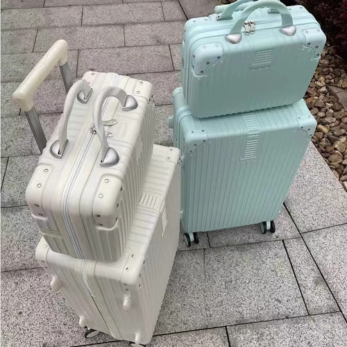 Unisex Premium Dual-Function Hardshell Luggage Set Bowlift