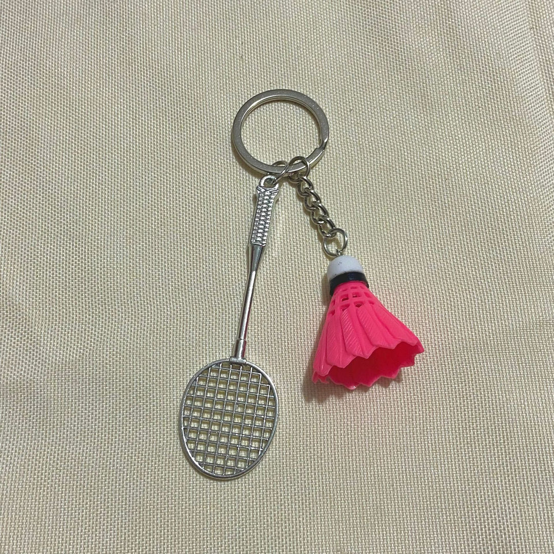 Badminton-Themed Keychain Bowlift