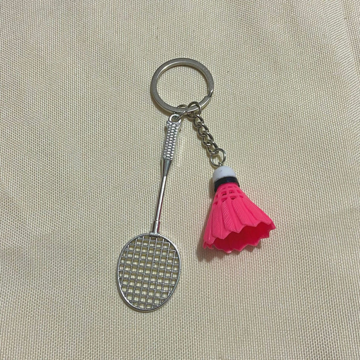 Badminton-Themed Keychain Bowlift