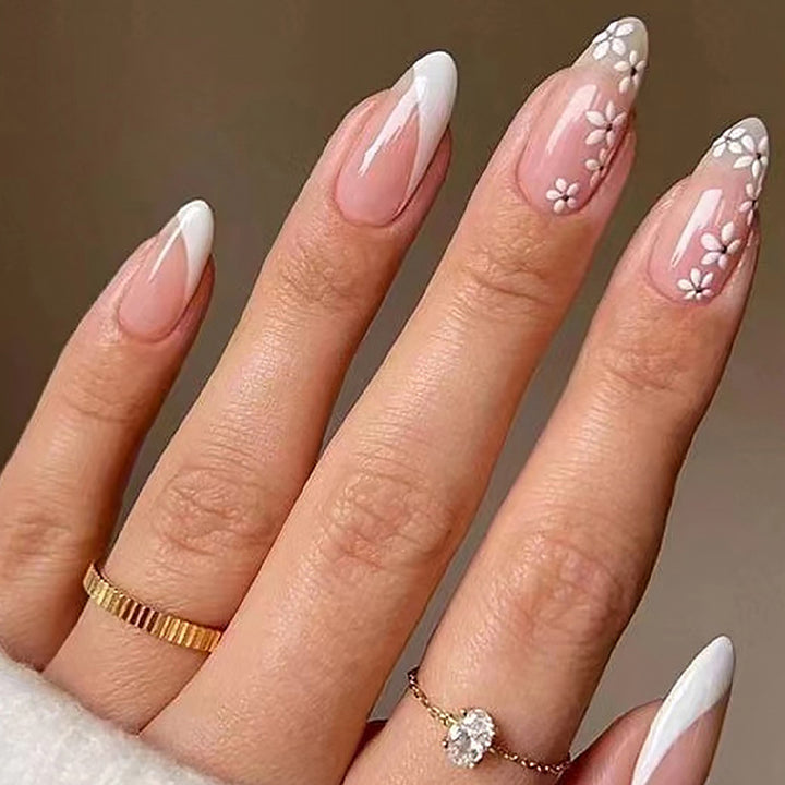 Artificial nail set with unique patterns Bowlift