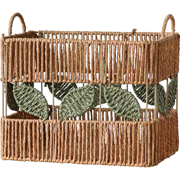Decorative basket with plant motif Bowlift