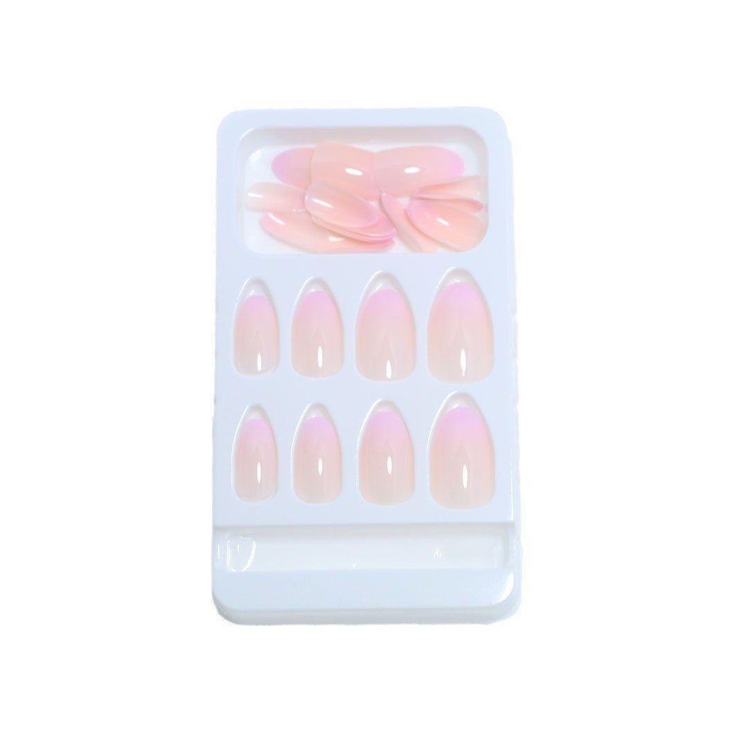 Natural Glossy Press-On Nail Tips Bowlift