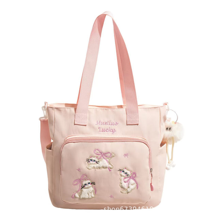 Cute Illustrated Tote Bag Bowlift
