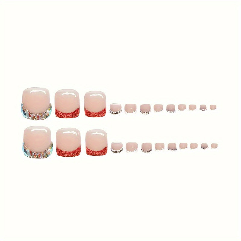 Designer Floral Acrylic Nail Art Bowlift