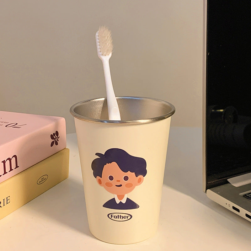 Funny toothbrush holder with cheerful character design Bowlift