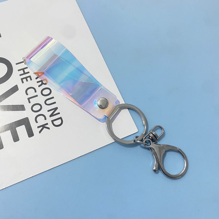 Stylish Holographic Keychain Bowlift