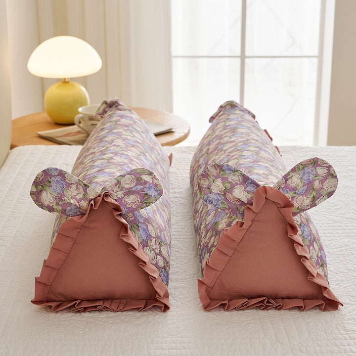 Meditation roll with playful floral pattern Bowlift