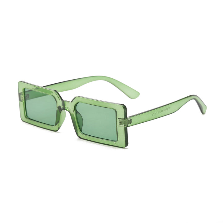 Women's square sunglasses with modern transparent frame Bowlift