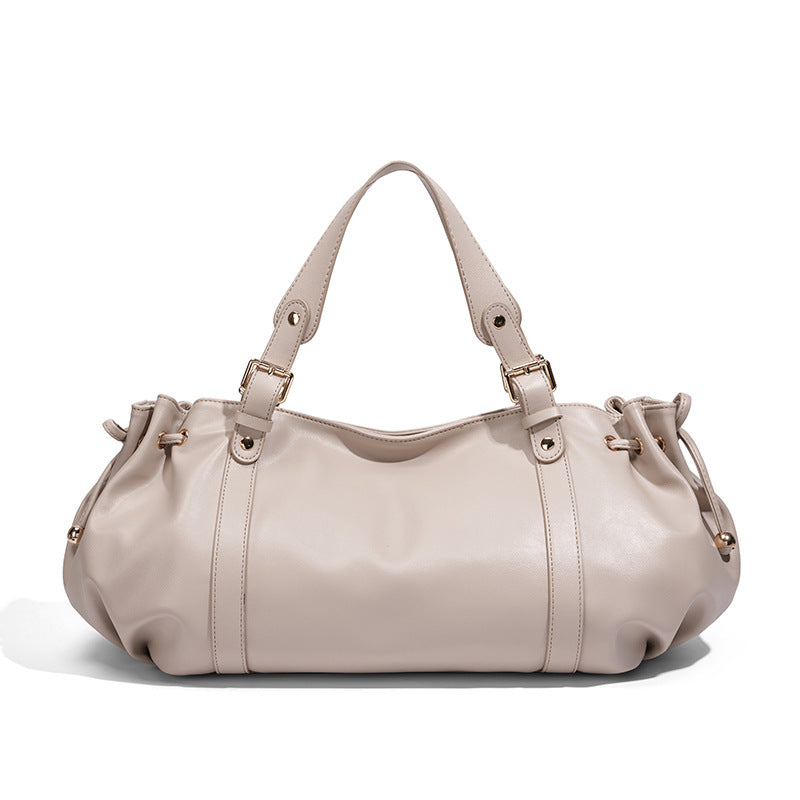 Stylish Leather Handbag Bowlift