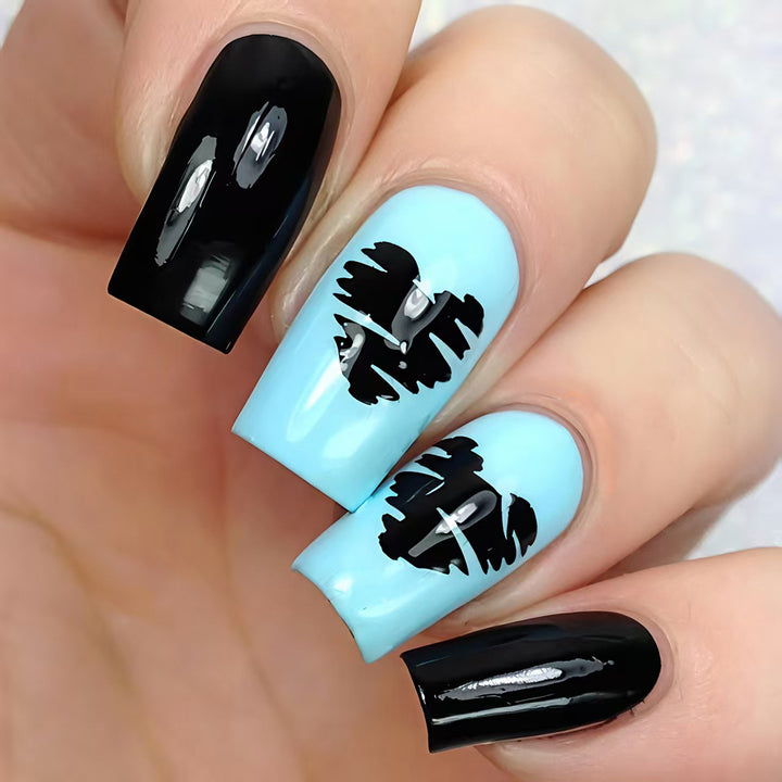 Creative Art Nails with Modern Graphic Patterns Bowlift