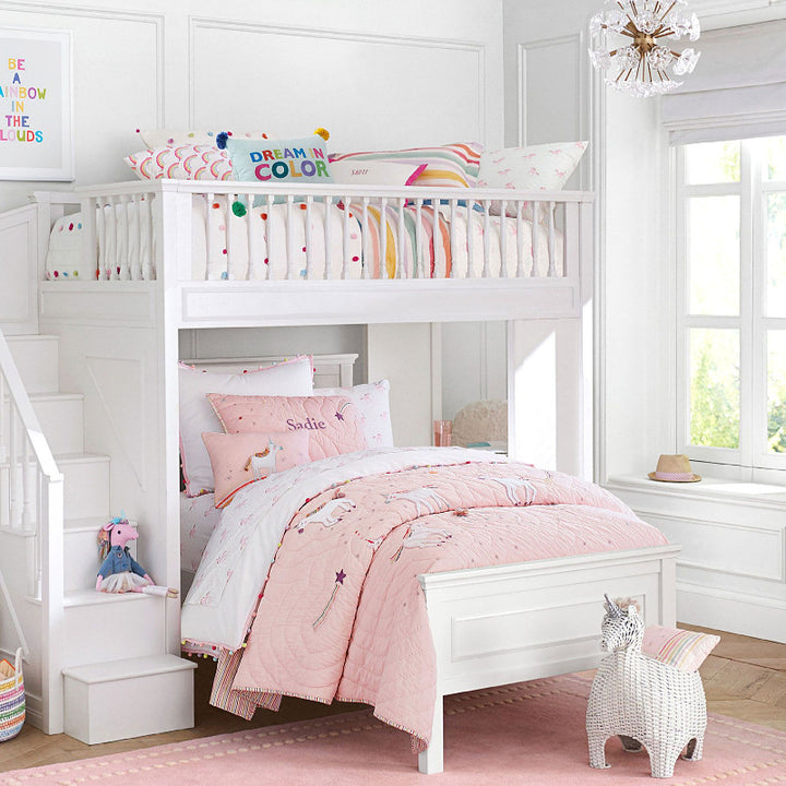 Playful decoration basket in unicorn design Bowlift