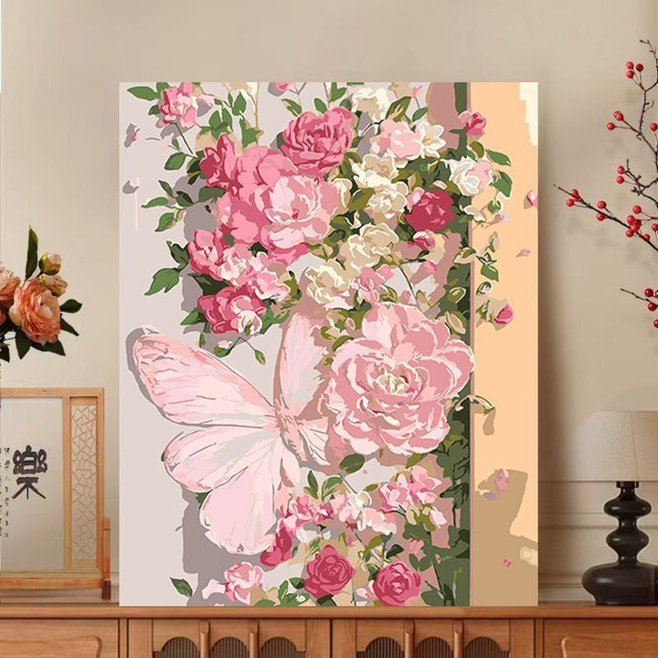 Floral Impressionist Canvas Art Print Bowlift