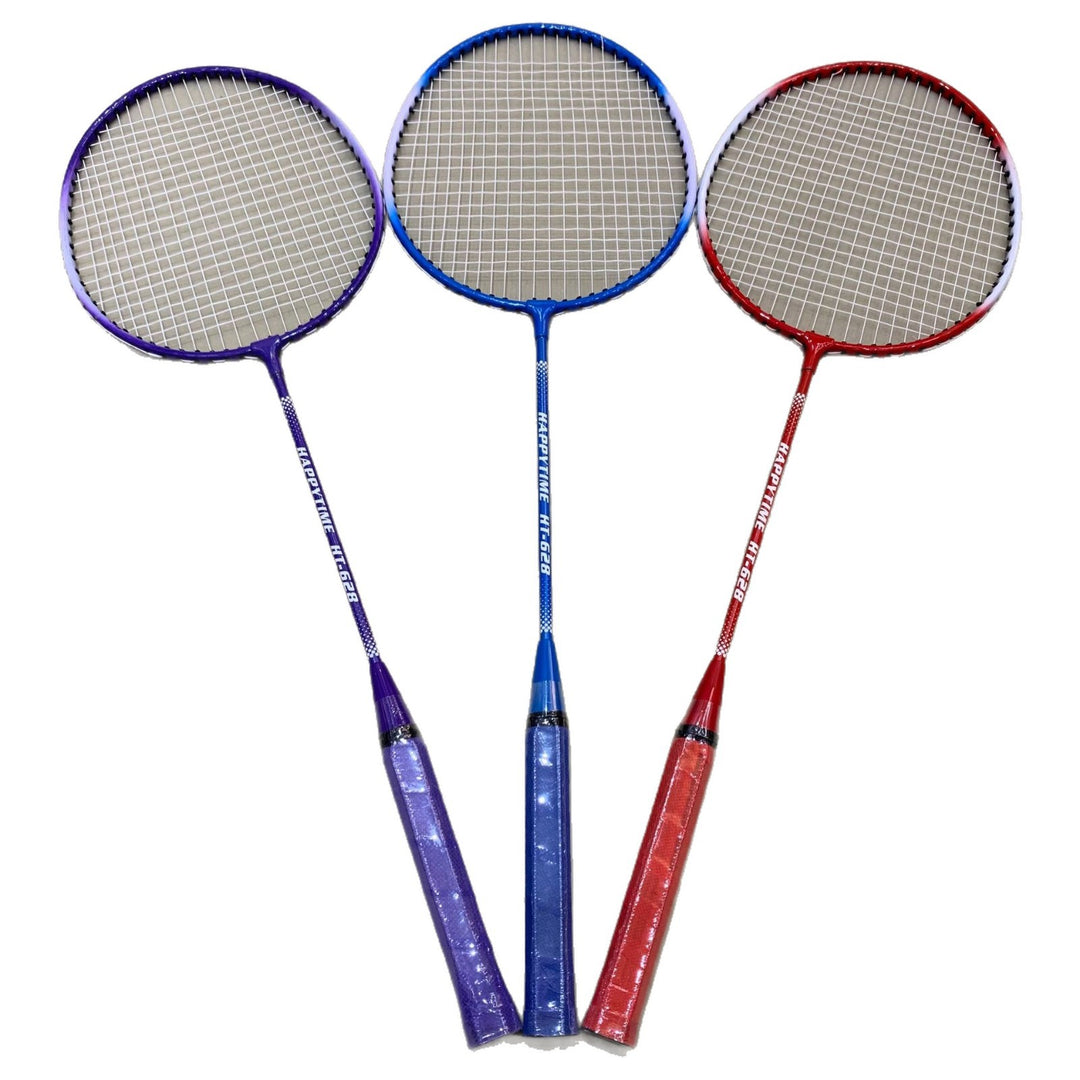 Badminton Racket Set with Multicolored Rackets and Protective Cover Bowlift