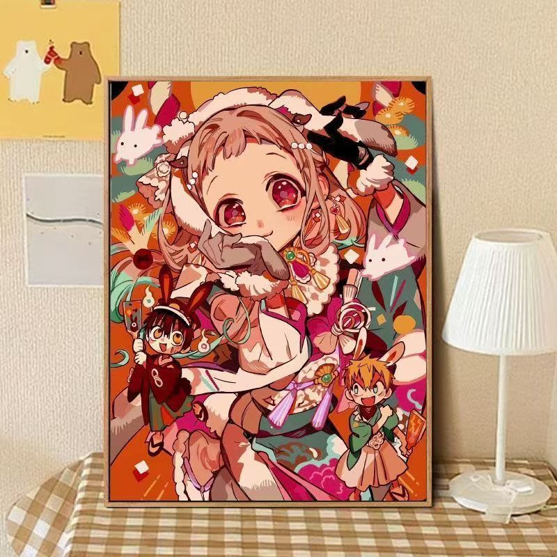Whimsical Cartoon Character Canvas Art Bowlift