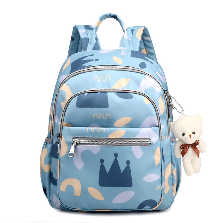 Playful Patterned Backpack Bowlift