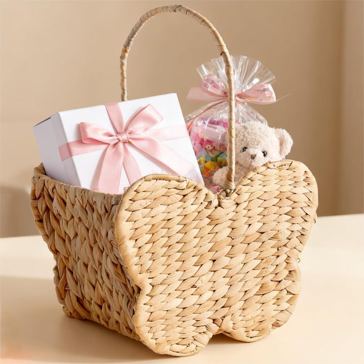 Decorative Rabbit Basket Bowlift