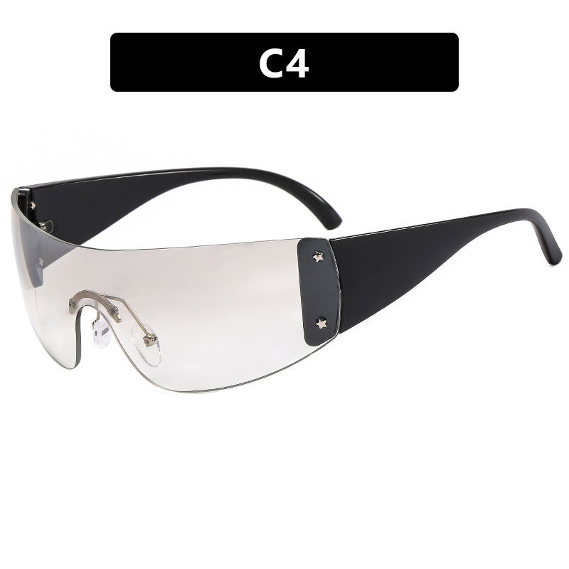 Women's futuristic sport sunglasses Bowlift