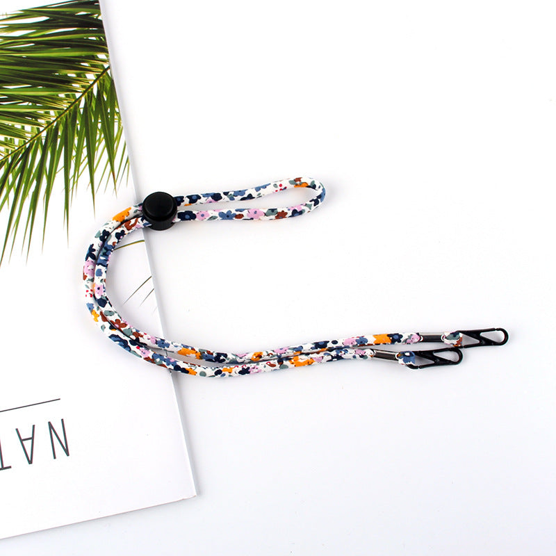 Floral Print Eyewear Strap Bowlift