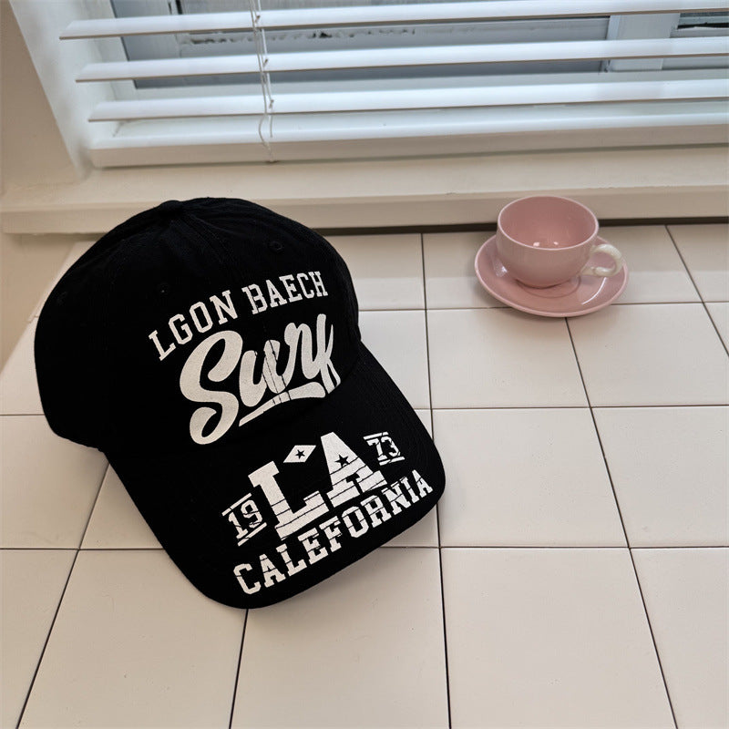 Men's Graphic Print Baseball Cap Bowlift