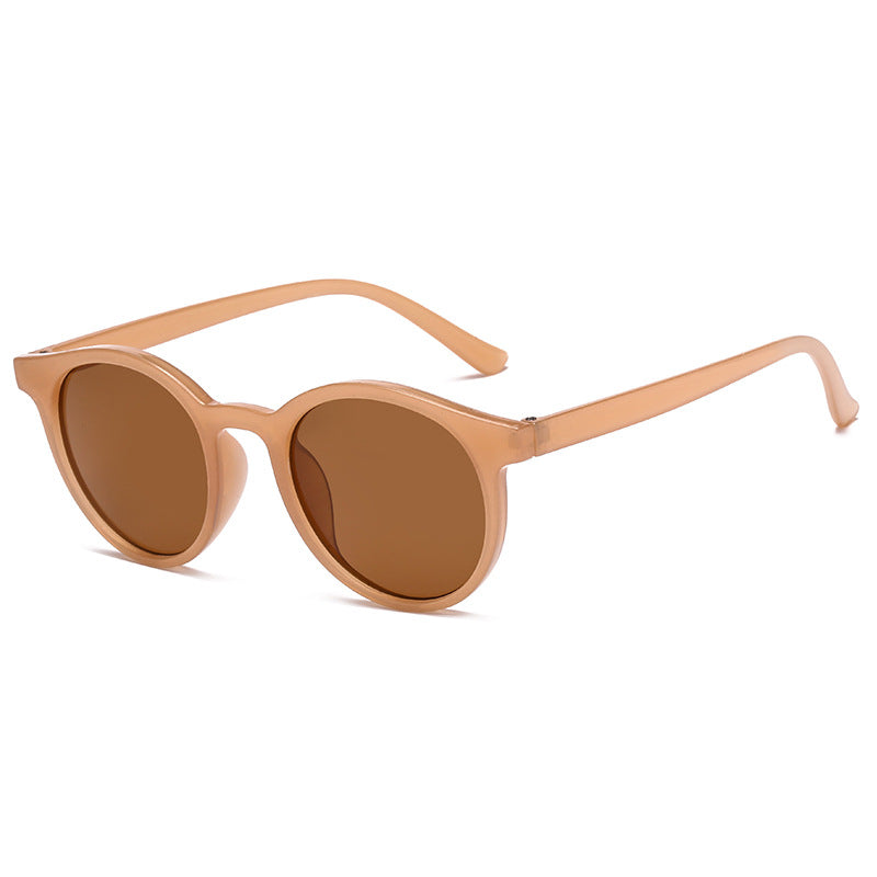 Elegant Round Frame Sunglasses Bowlift