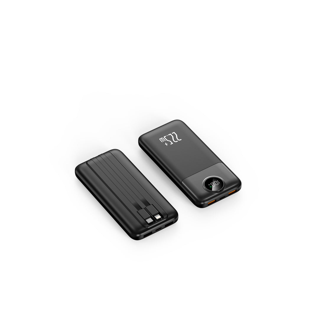 Portable power bank with USB-C and fast charging function Bowlift