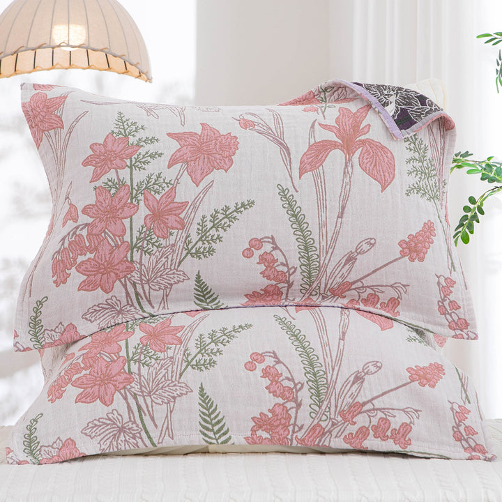 Women Decorative Pillow with Floral Pattern and High-Quality Cotton Bowlift