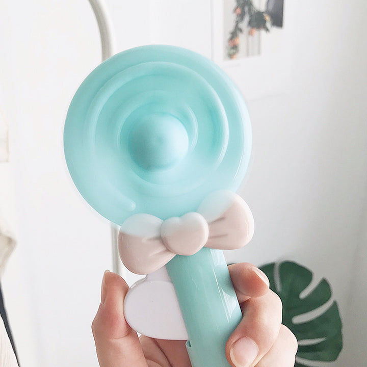 Women's Portable Hand Fan in Candy Shape Design Bowlift