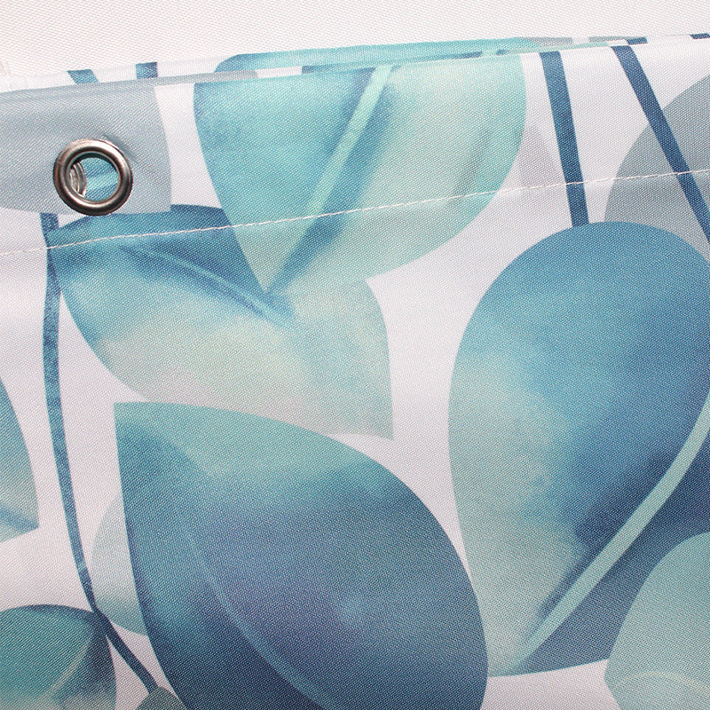 Women's Botanical-Themed Shower Curtain Bowlift