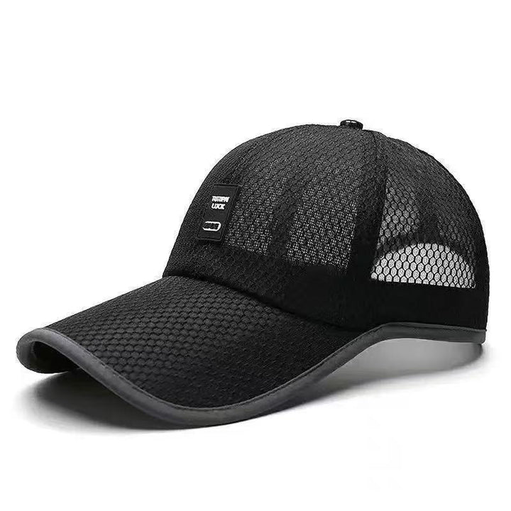 breathable mesh baseball cap with adjustable back strap and curved brim Bowlift