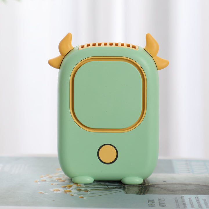 Mini Portable Cow-Shaped USB Fan Bowlift