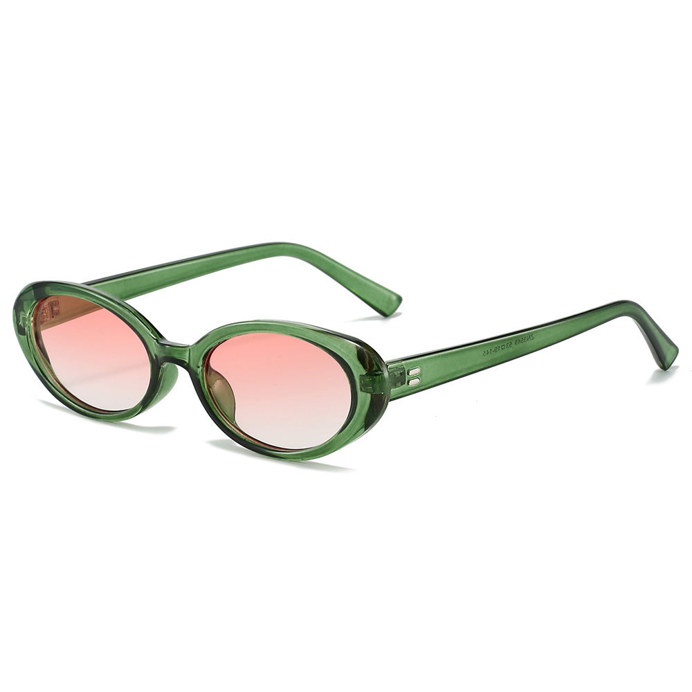 Classic Oval Frame Sunglasses Bowlift