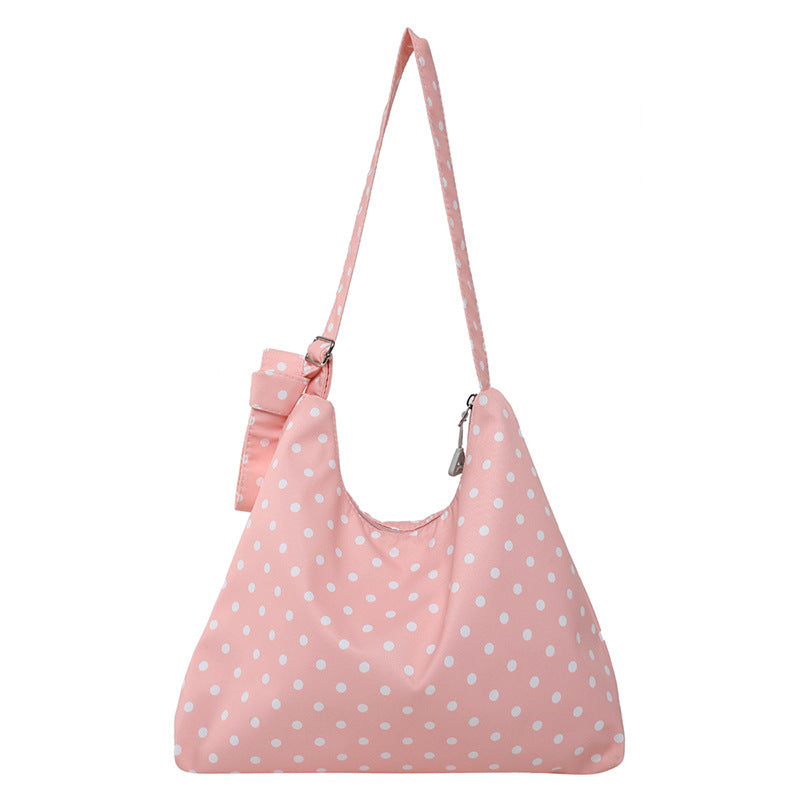 WoStylish Polka Dot Hobo Bag Bowlift
