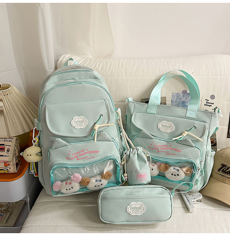 Multi-Functional School Backpack and Tote Bundle Bowlift