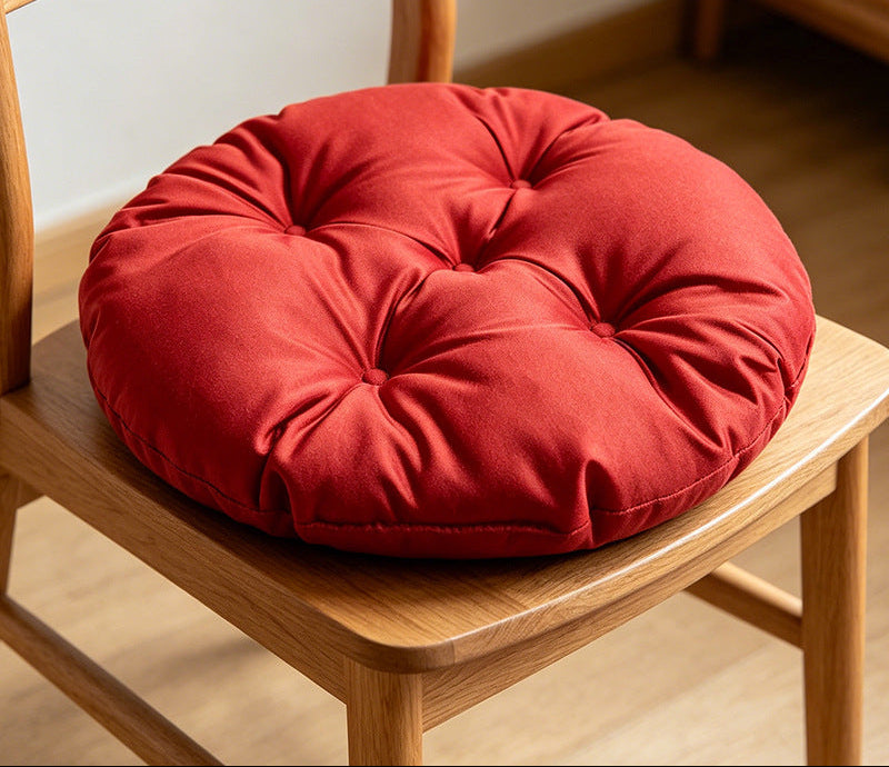 Plush Tufted Chair Cushion Bowlift