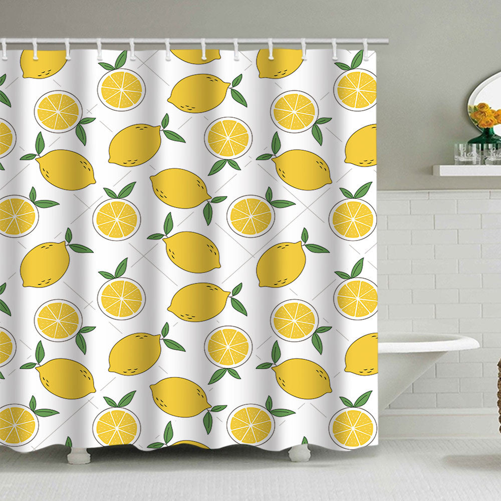 Decorative Bathroom Shower Curtain Bowlift