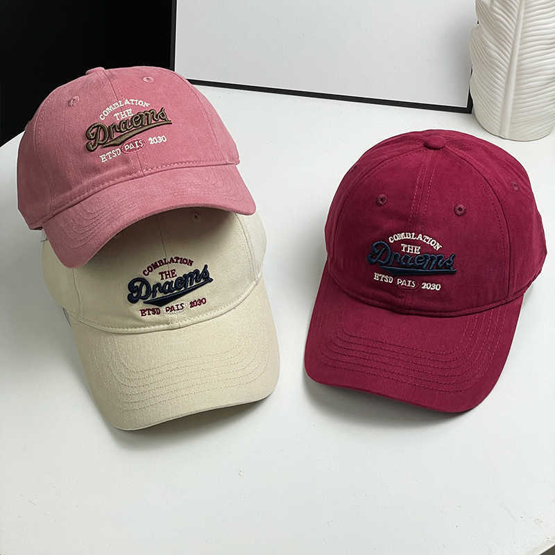 Unisex Vintage-Inspired Embroidered Baseball Cap Bowlift
