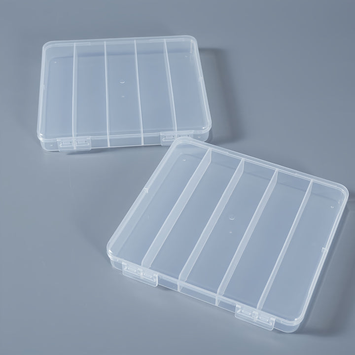 Transparent Adjustable Divider Storage Case Bowlift