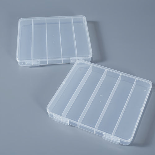 Transparent Adjustable Divider Storage Case Bowlift