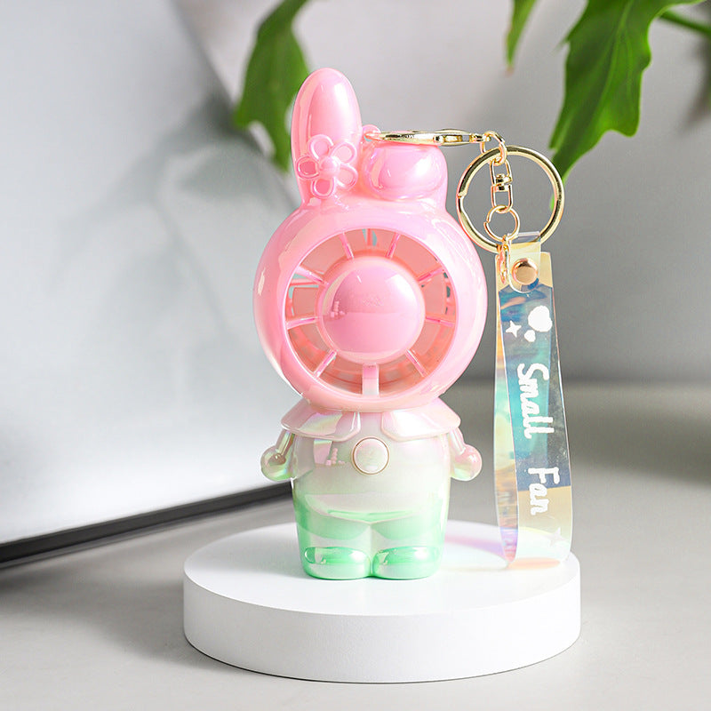 Unisex Portable Mini Fan in Cute Rabbit Design Bowlift