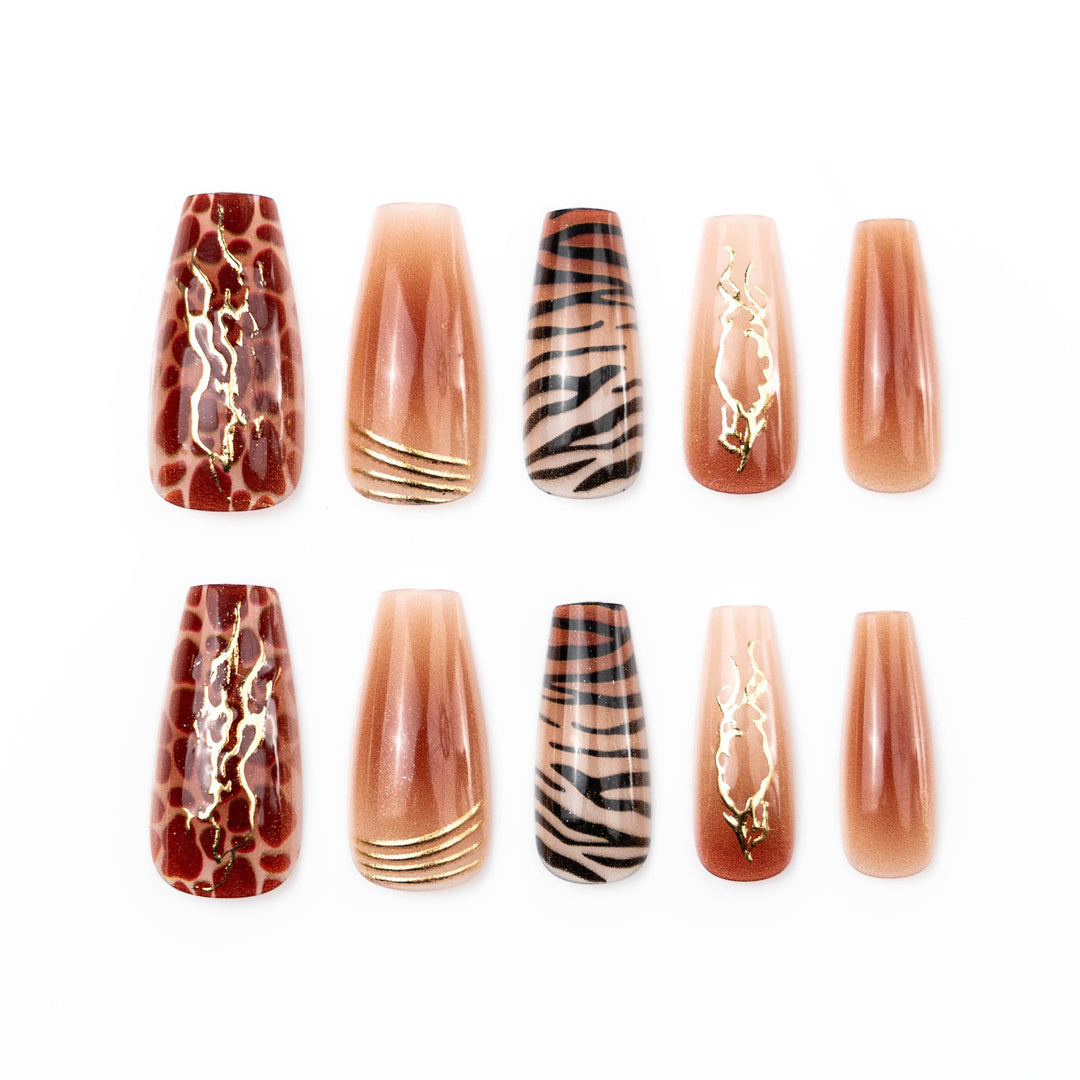 Artificial Nail Art Nails Bowlift